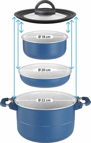 Manico magnetico del set Carezza Magnetogrip, presa salda e confortevole
