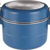 Pentola media del set Carezza Magnetogrip sul fornello, manico agganciato
