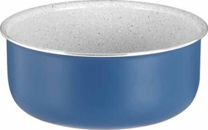 Interno della pentola grande del set Carezza Magnetogrip, rivestimento antiaderente