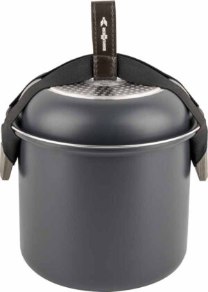 Set Popote Torralta antiaderente per cucinare in caravan, vista dall'alto