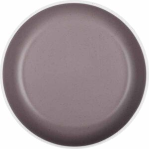 Piatto fondo Dolomit Rose con bordo decorato, ideale per pasti in camper