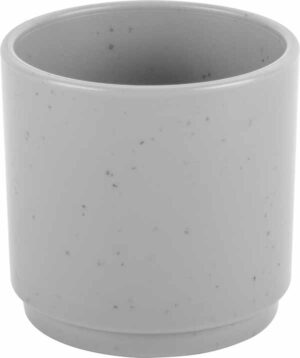 0830031C.C00_1 Due tazze espresso bianche del Set 2 Espresso Dolomit white, perfette per camper.