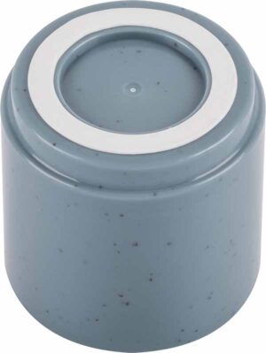 Immagine ravvicinata di una tazzina del Set 2 Espresso Dolomit blue, ceramica resistente.