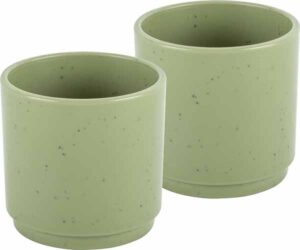 0830031C.C43_2 Dettaglio del materiale resistente del Set 2 Espresso Dolomit green, con finitura opaca