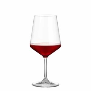 0830213N.C71_2 Dettaglio ravvicinato di un Bicchieri Wineglass Tritan, evidenziando il materiale resistente e il design elegante.