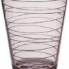 Bicchiere Onda ROSE: elegante e resistente per l'arredo interno del camper, ideale per viaggi.