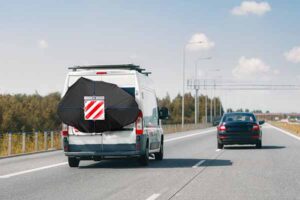 Camper,Van,With,Bikes,On,Rear Bike Wrapper 2/3